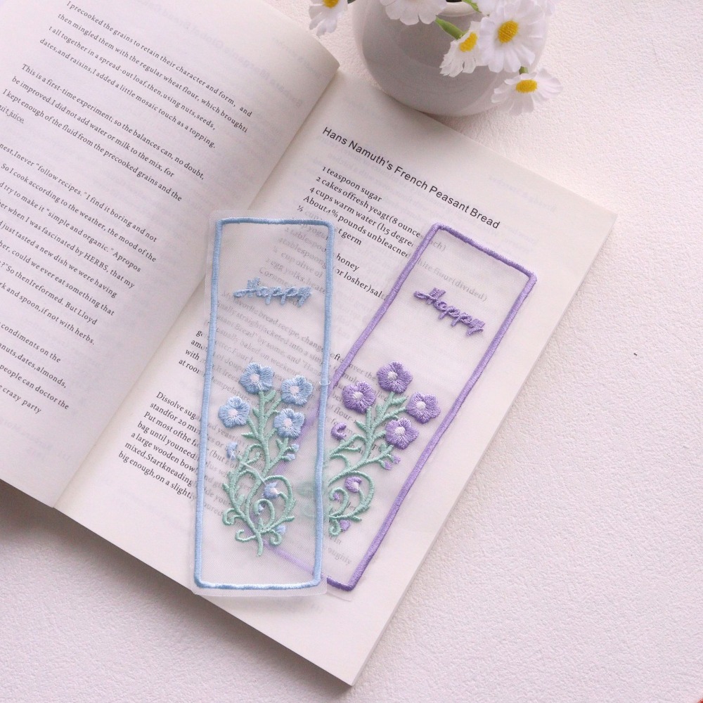 Penanda Buku Organza Transpara - Dried Flower Bookmark ulasan dan harga