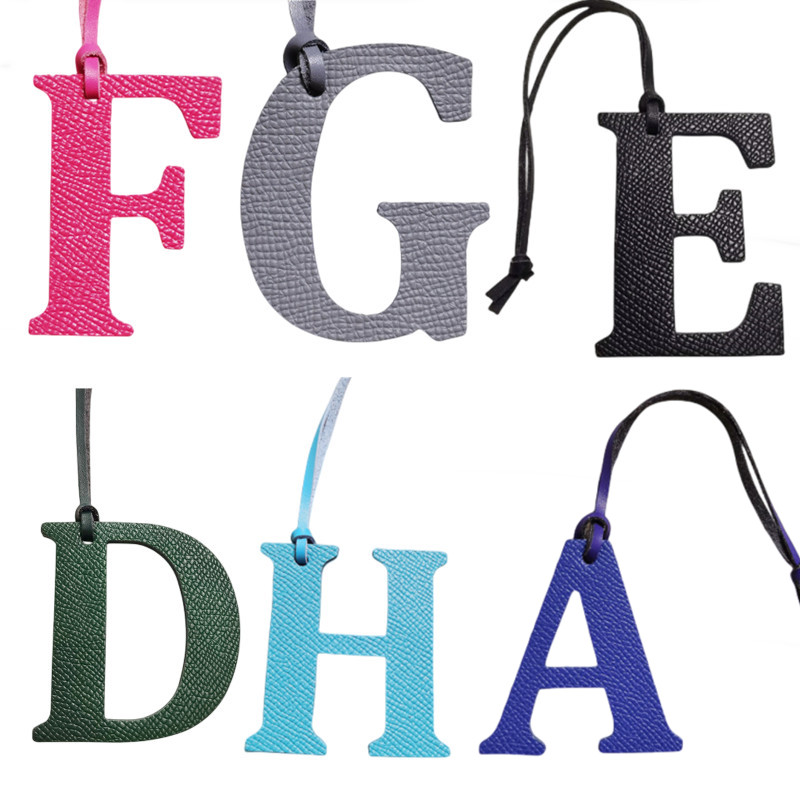 Grosir Mewah Kulit Asli D E F  - Monogram Keychain Leather ulasan dan harga