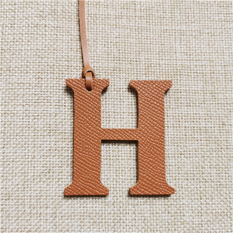 Grosir Mewah Kulit Asli D E F  - Monogram Keychain Leather ulasan dan harga