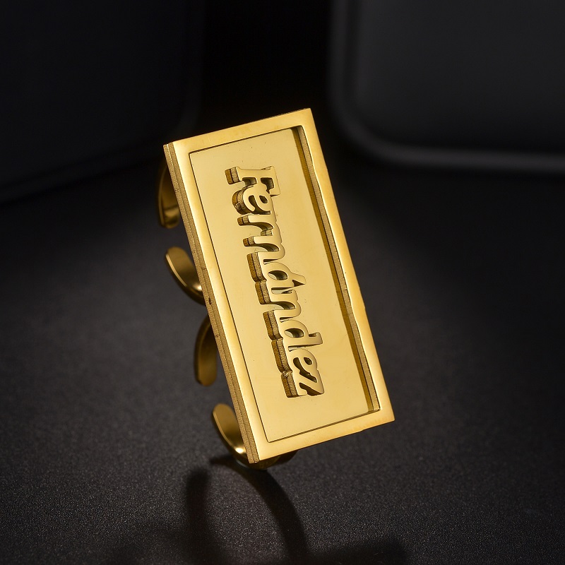 Cincin Stainless Steel nama ku - Initial Ring Custom ulasan dan harga