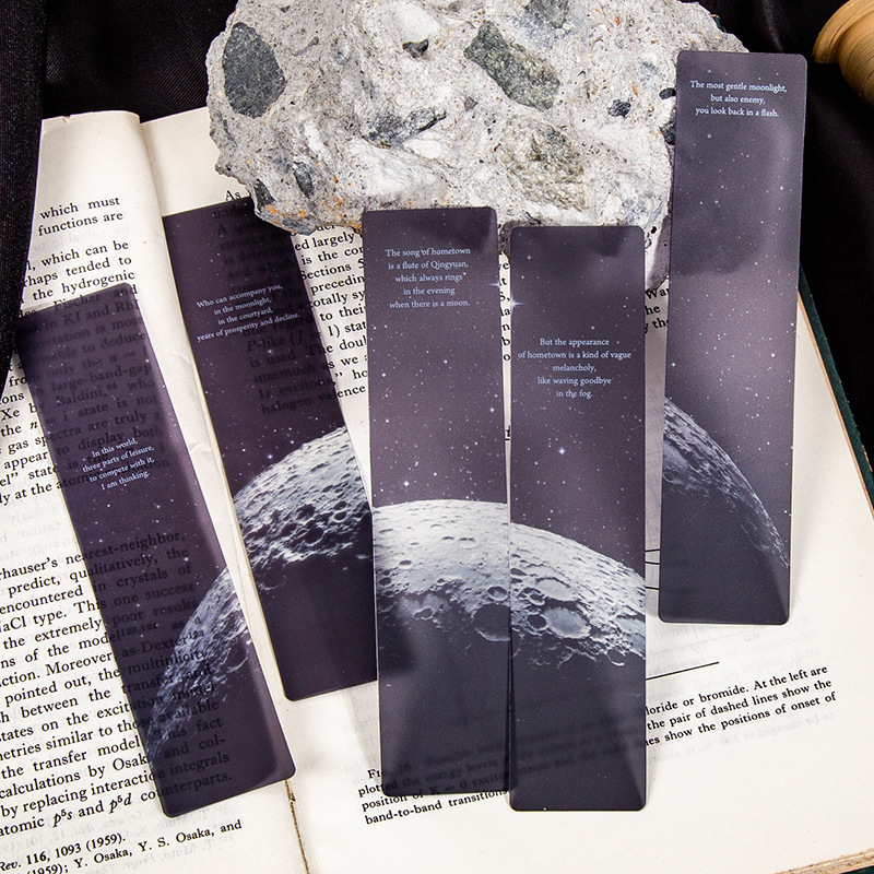 5 Buah Penanda Buku PET Matte  - Dried Flower Bookmark ulasan dan harga