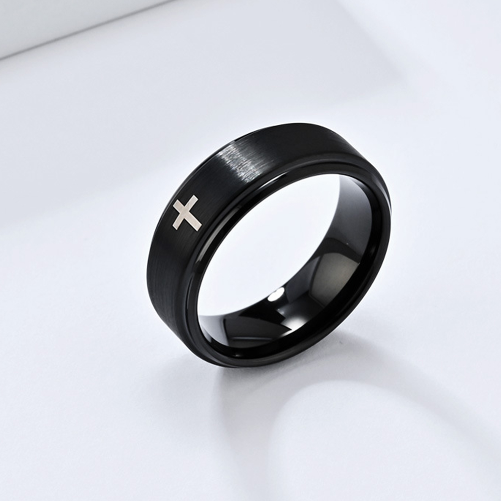 Cincin Alkitab Salib Yesus Kri - Initial Ring Custom ulasan dan harga
