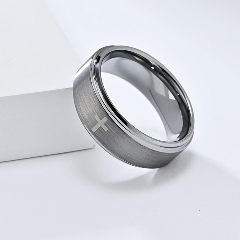 Cincin Alkitab Salib Yesus Kri - Initial Ring Custom ulasan dan harga