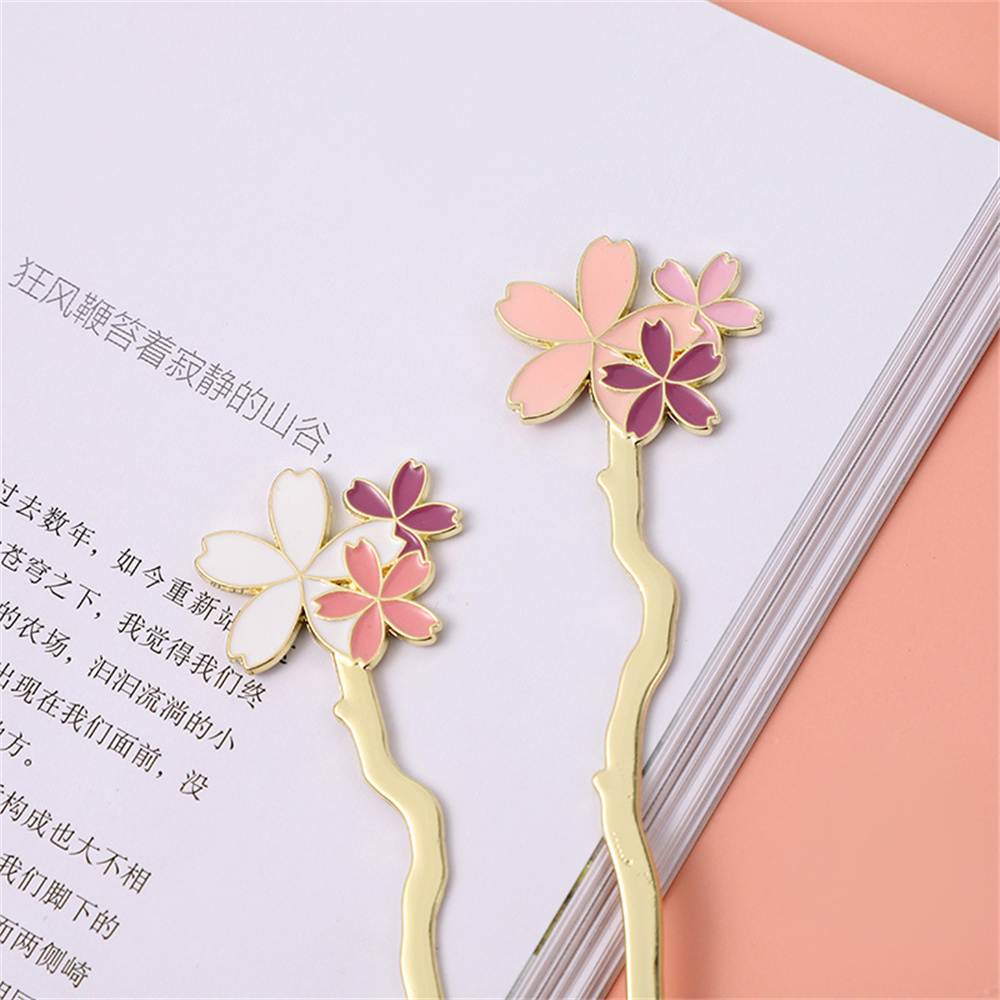Pembatas buku logam Sakura pem - Dried Flower Bookmark ulasan dan harga